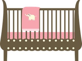 Baby Crib Clipart