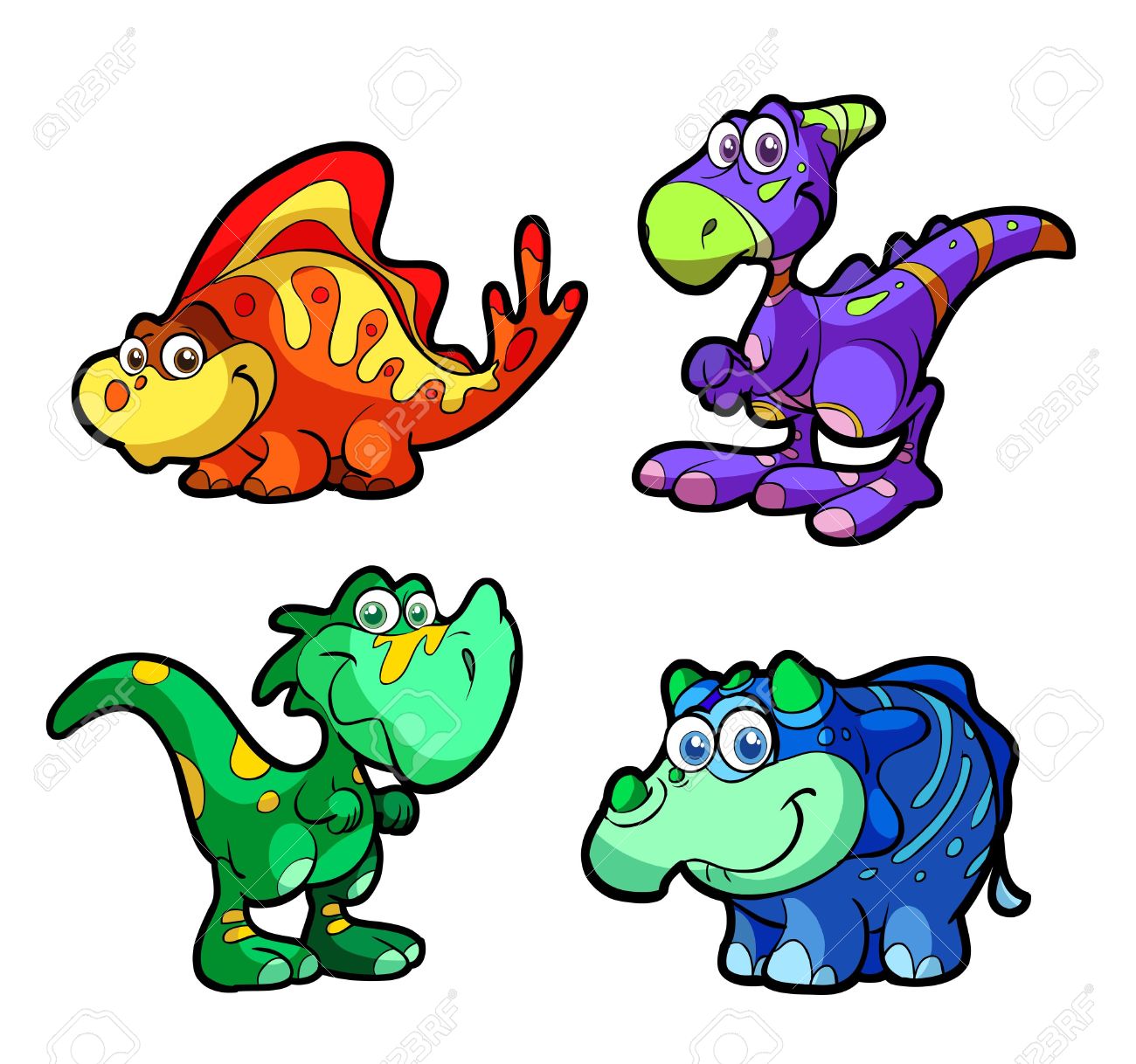 1300x1218 Dinosaur Cartoon Clipart