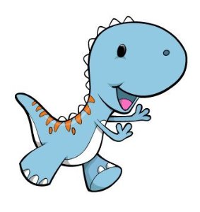 283x300 Baby Dinosaur Clipart Clipart Panda