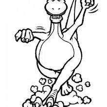 220x220 Dinosaur Coloring Pages