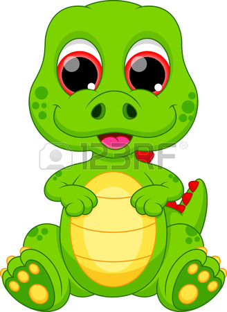 328x450 Cute Baby Dinosaur Cartoon Royalty Free Cliparts, Vectors,