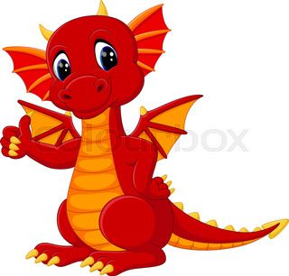 Baby Dragon Clipart