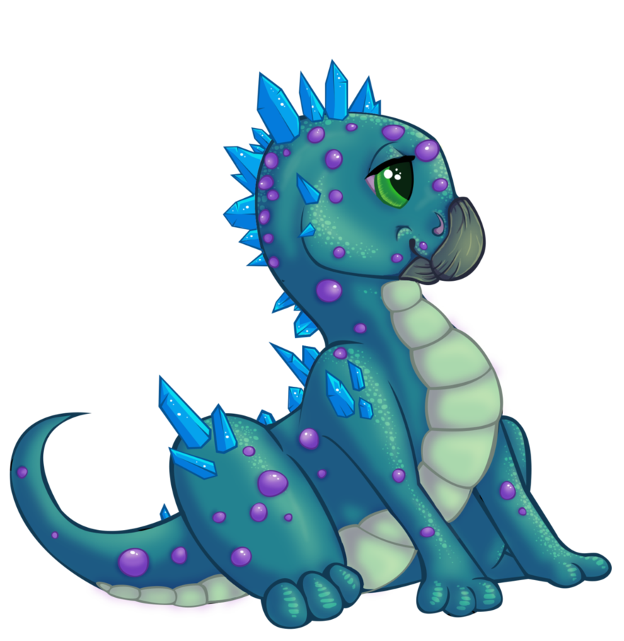 882x906 Legend Blue Cute Dragon Clipart