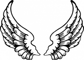 288x205 Eagle Heart Clipart