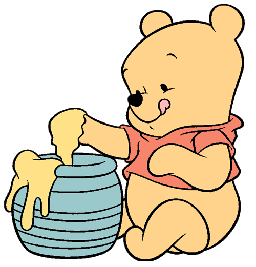 500x521 Baby Pooh Clip Art Disney Clip Art Galore