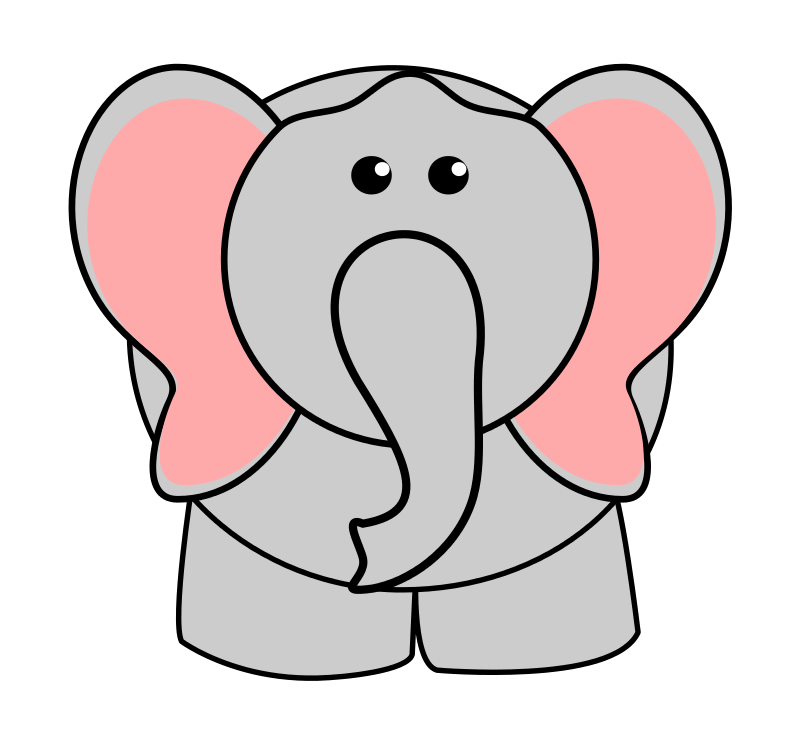 800x745 Sad Clipart Baby Elephant