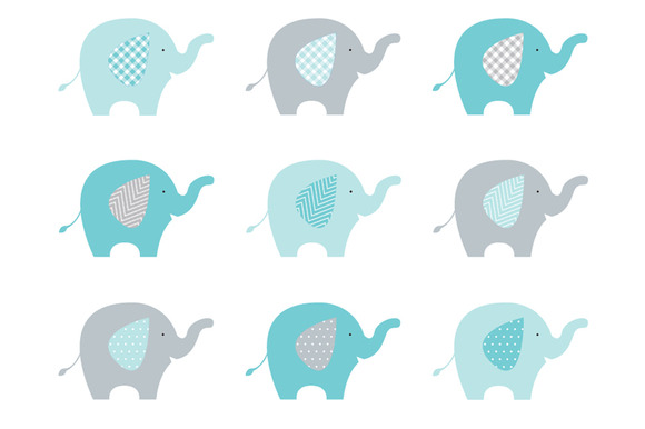 580x386 Baby Elephant Elephant Clipart Baby Shower 2
