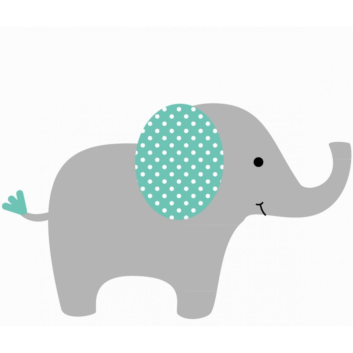 1125x1125 Simple Elephant Clipart