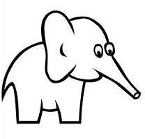 208x200 Elephant Ear Clipart
