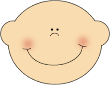 221x171 Baby Face Clip Art