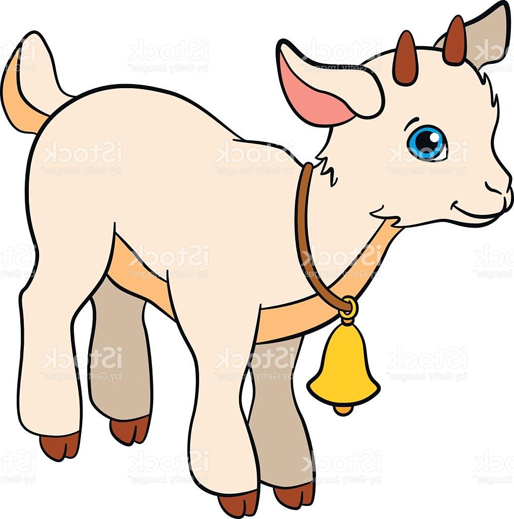 1015x1024 Unique Cartoon Farm Animals For Kids Little Cute Baby Goat Vector