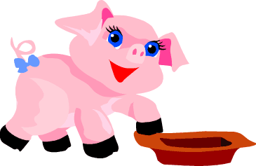 365x237 Baby Animal Clipart Pig