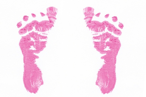 513x341 Baby Feet Shower