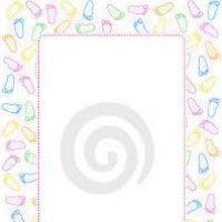 200x200 Free Baby Footprint Clipart