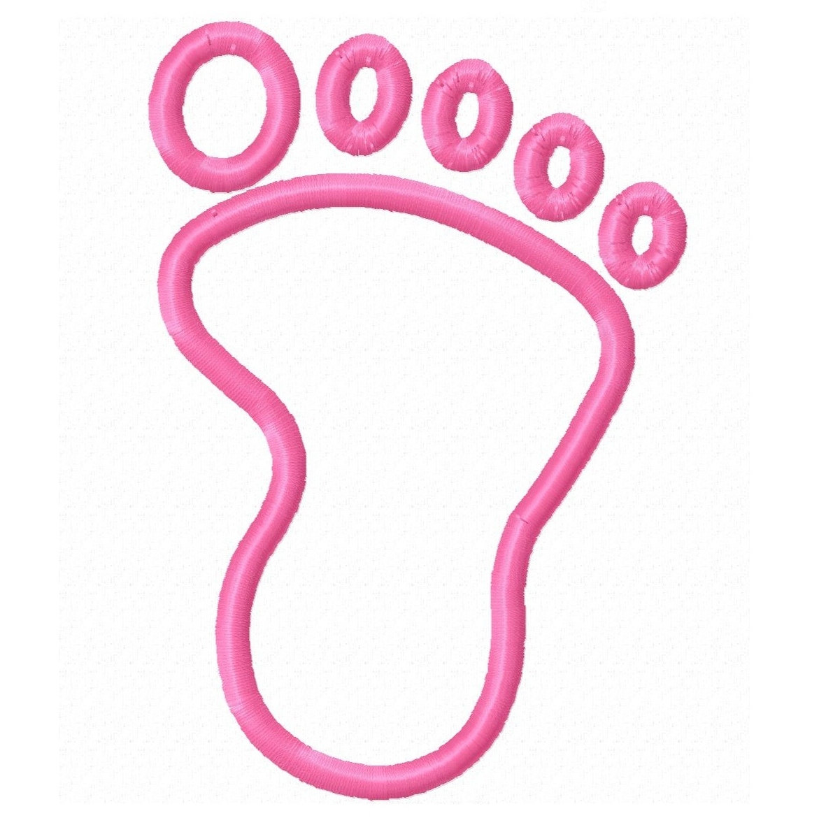 1171x1170 Pink Baby Feet Clipart