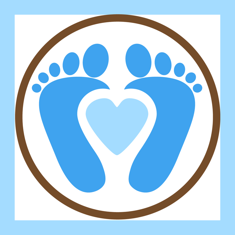 800x800 Heart Feet Cliparts