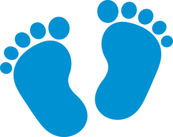 340x270 Baby Feet Baby Girl Footprint Clipart Free Download Clip Art