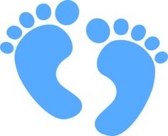 236x191 Baby Feet Clipart