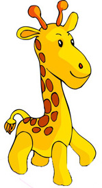 149x272 Baby Giraffe Clipart