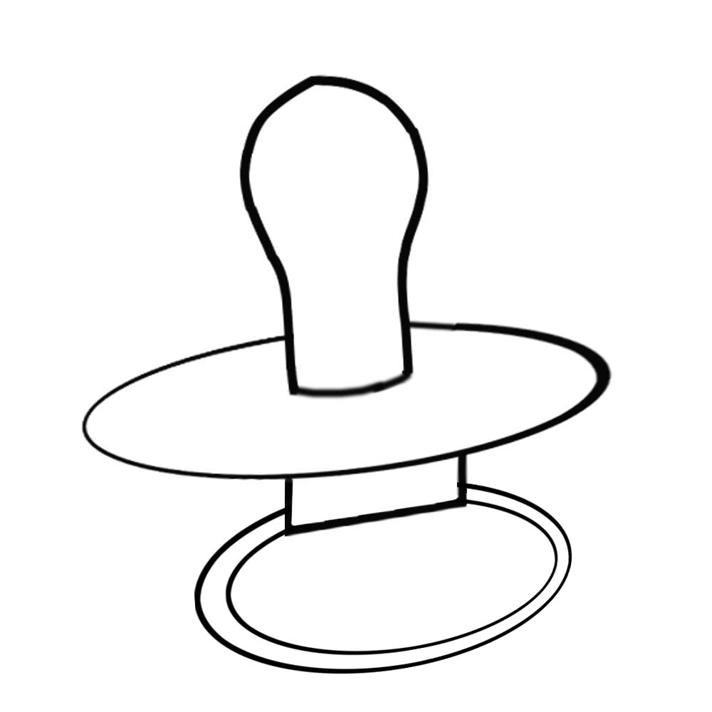 1000x1000 Baby Girl Footprint Clipart