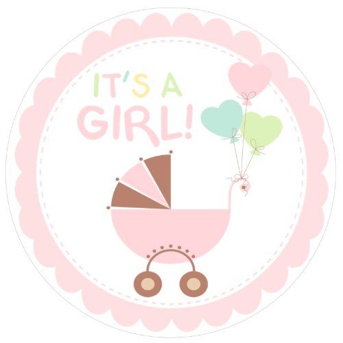 500x500 It's A Baby Girl Clipart