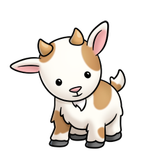 220x220 Cute Clipart Baby Goat