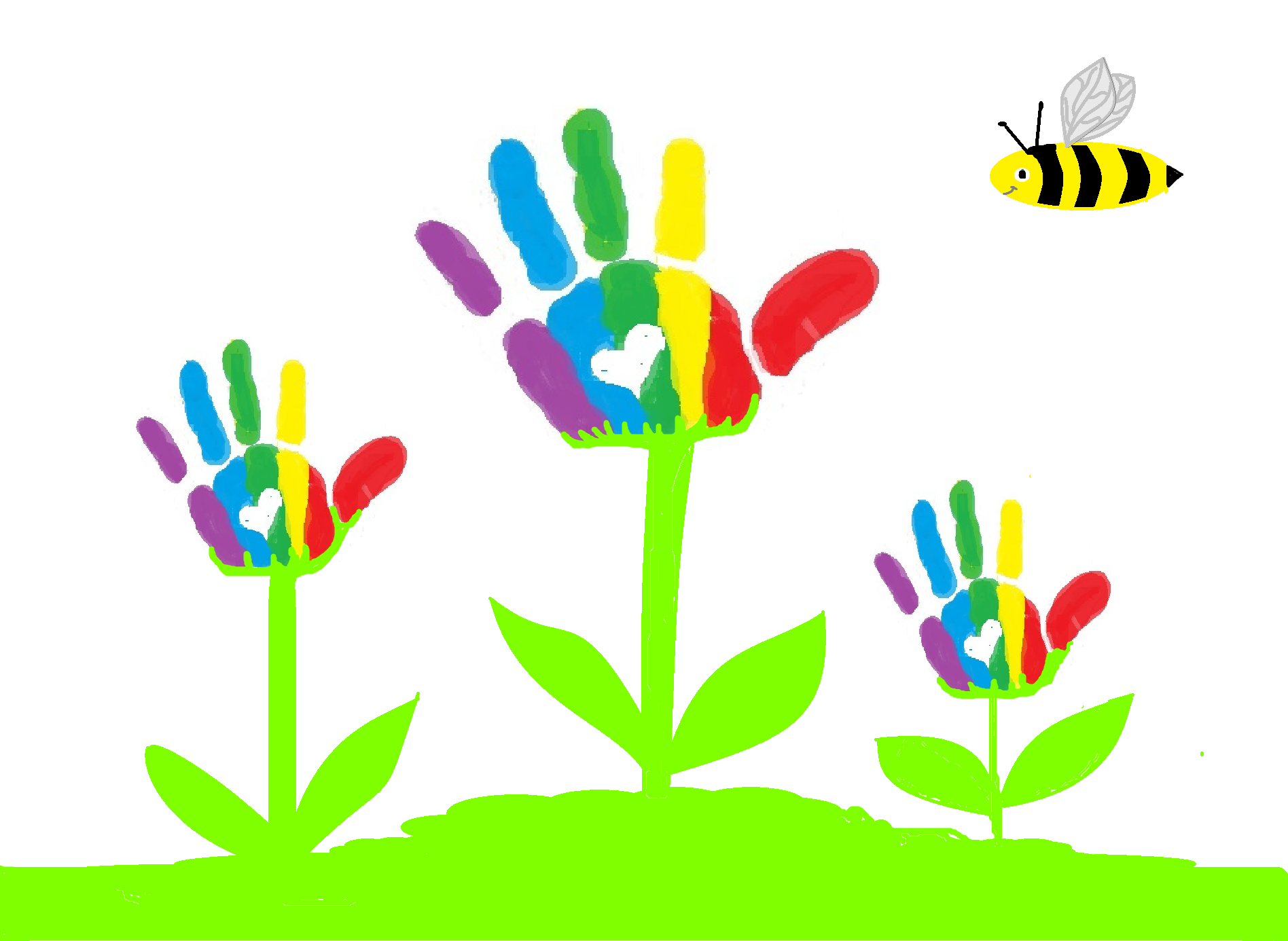 1896x1386 Hand Prints Clipart