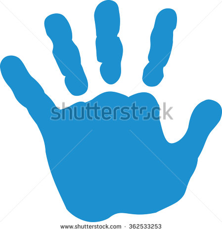 449x470 Handprint Clipart Baby Boy