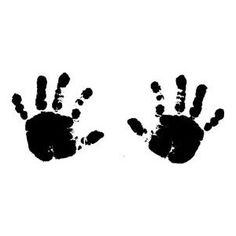 236x236 Handprint Clipart Hand Silhouette