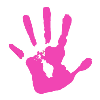 347x346 Pink Hands Clipart Cliparthut