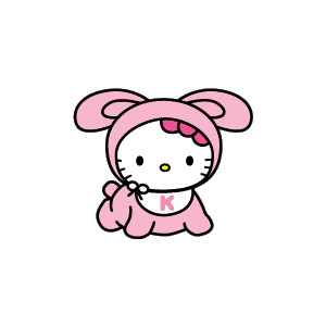 300x300 Hello Kitty Baby Clipart