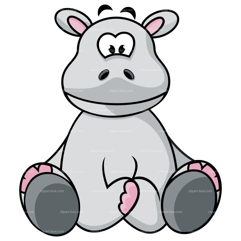 800x800 Hippo Clipart Baby Hippo