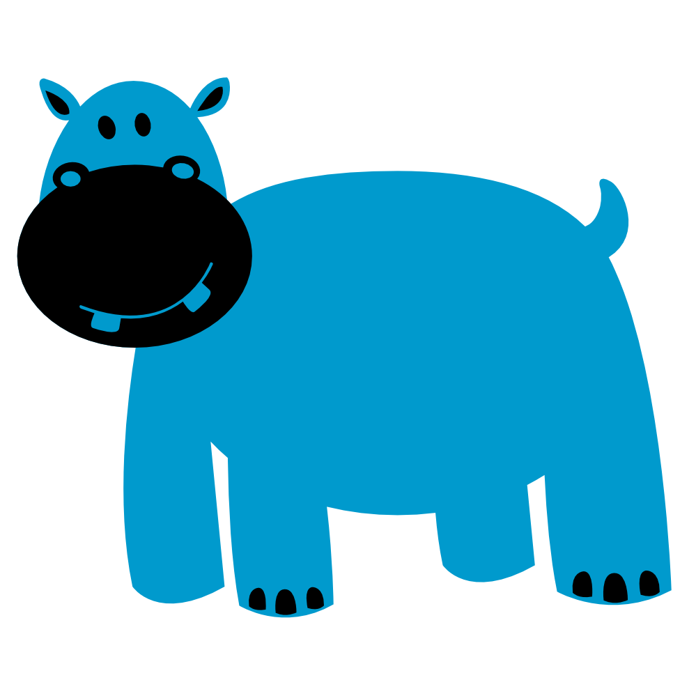 999x999 Hippo Clipart The Cliparts 2