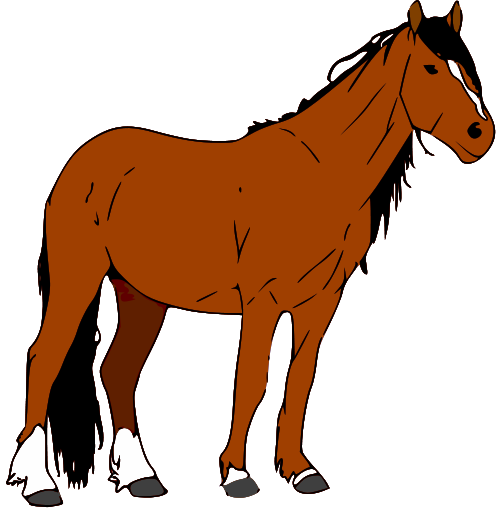 500x516 Free Equestrian Clipart
