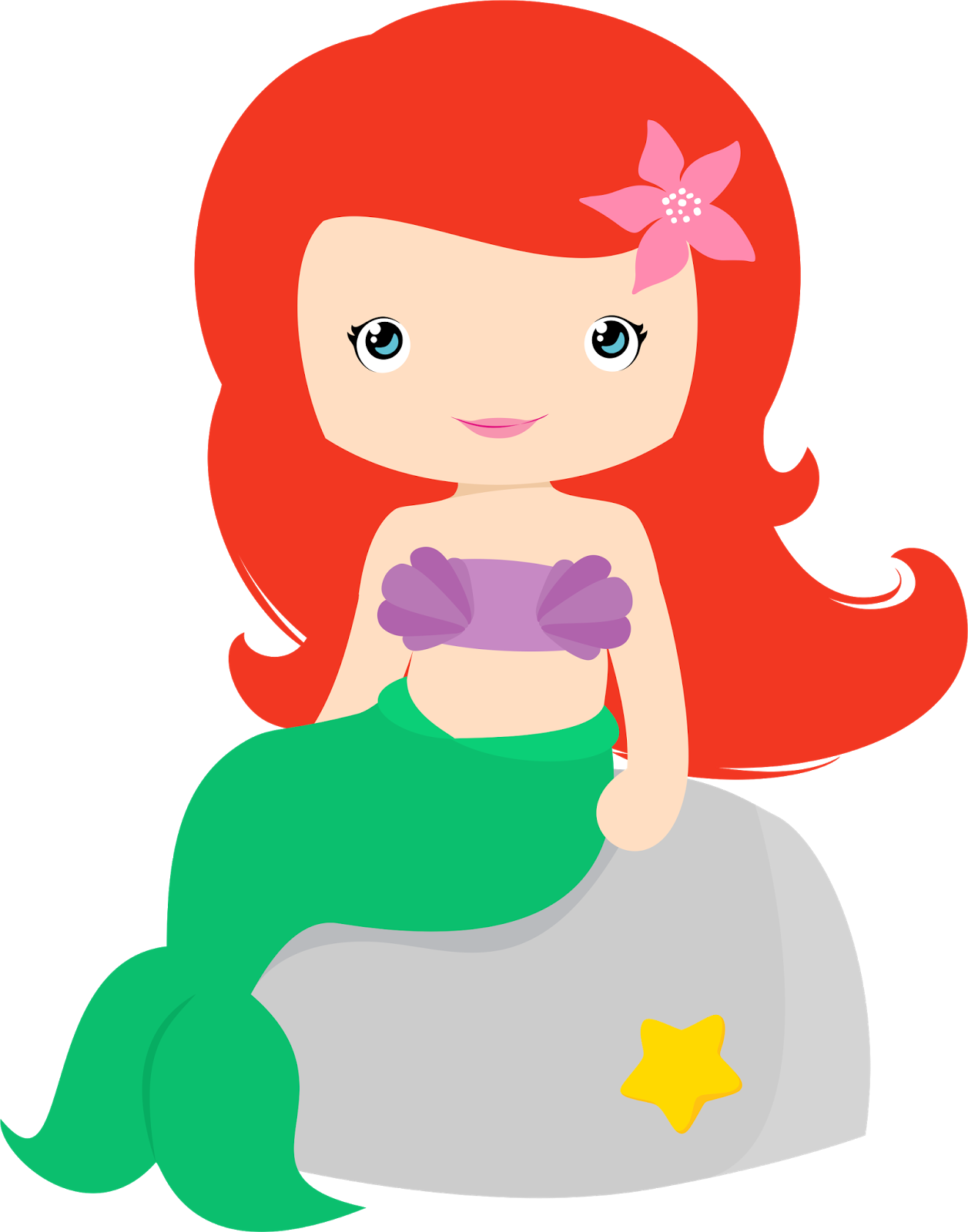 1257x1600 Little Mermaid Baby Clip Art. Oh My Baby!