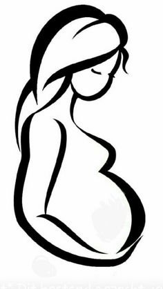 236x419 Pregnant Mom Silhouette Clip Art Clipart