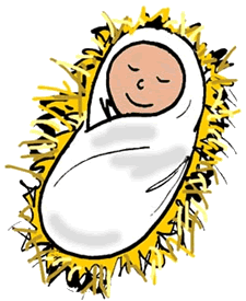 225x275 Baby Jesus Clipart 4