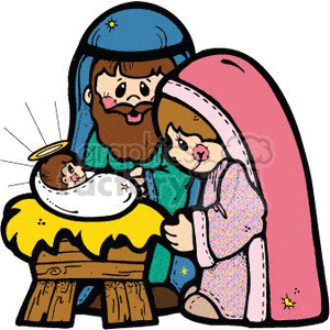 Baby Jesus Manger Clipart | Free download on ClipArtMag