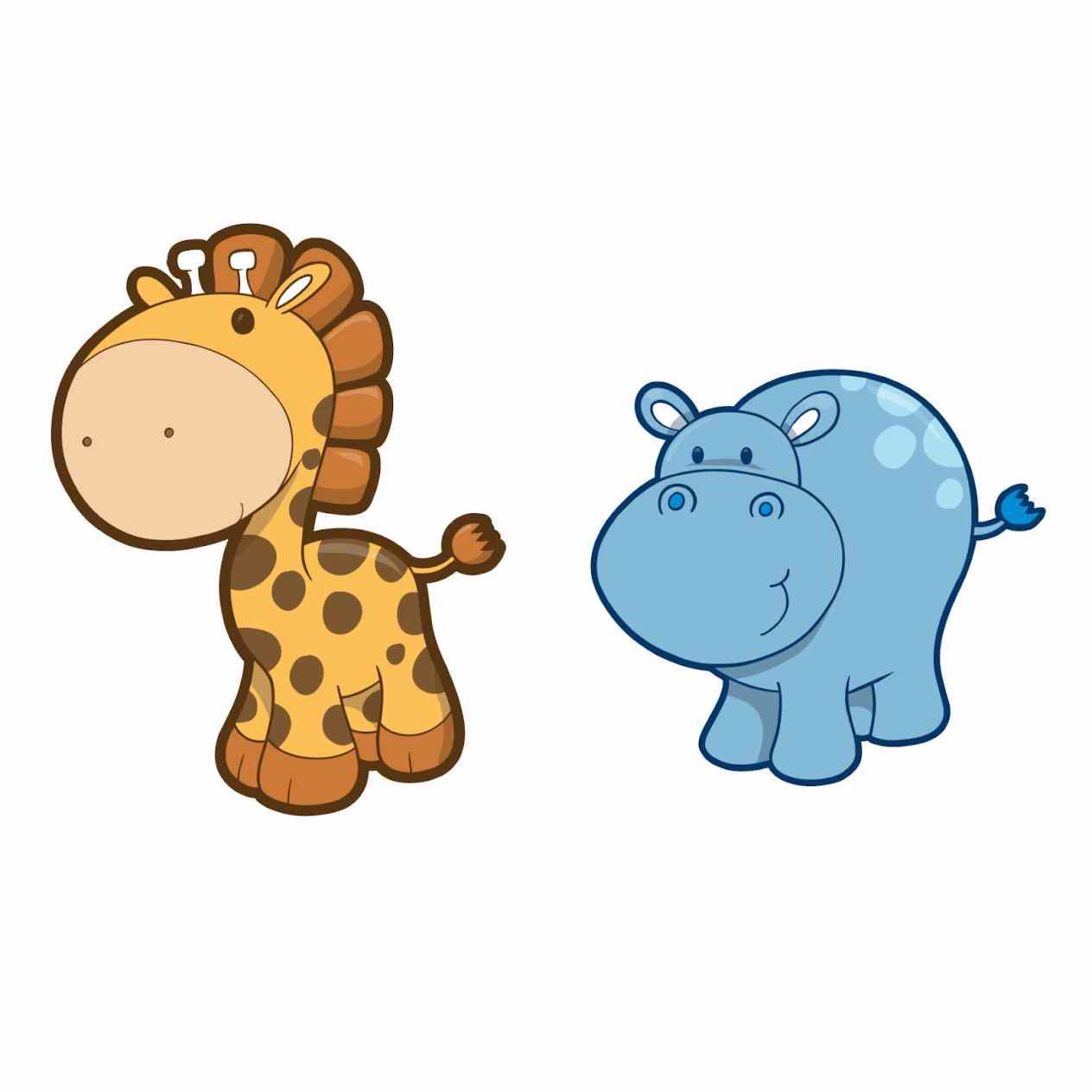 1264x1264 Jungle Baby Shower Border Clip Art Shower Border Templates