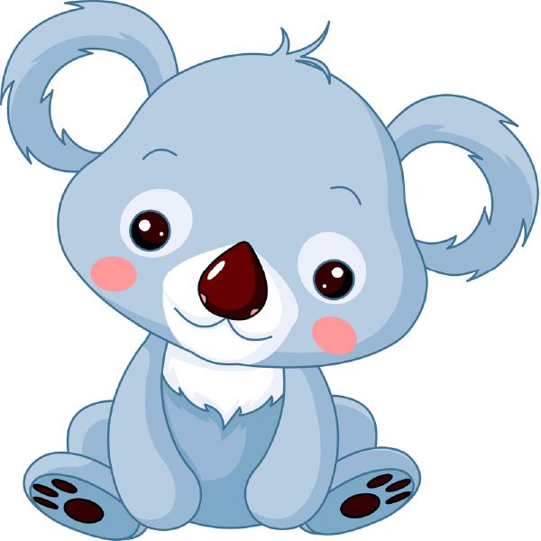 600x600 Wildlife Clipart Baby Koala