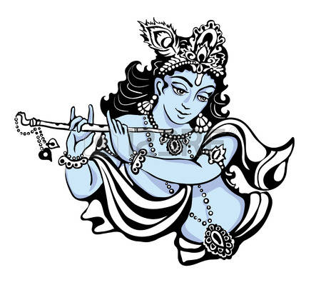 450x399 Krishna Clipart