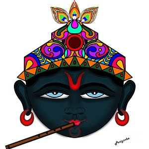 300x300 Baby Krishna Paintings Fine Art America