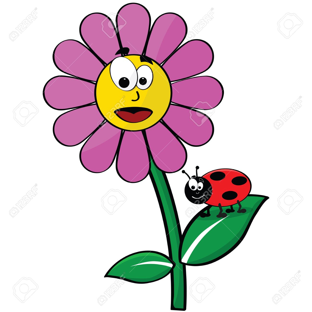 1300x1300 22,072 Ladybug Stock Illustrations, Cliparts And Royalty Free