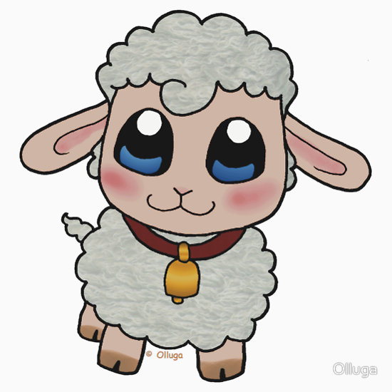 550x550 Drawn Lamb Baby Sheep