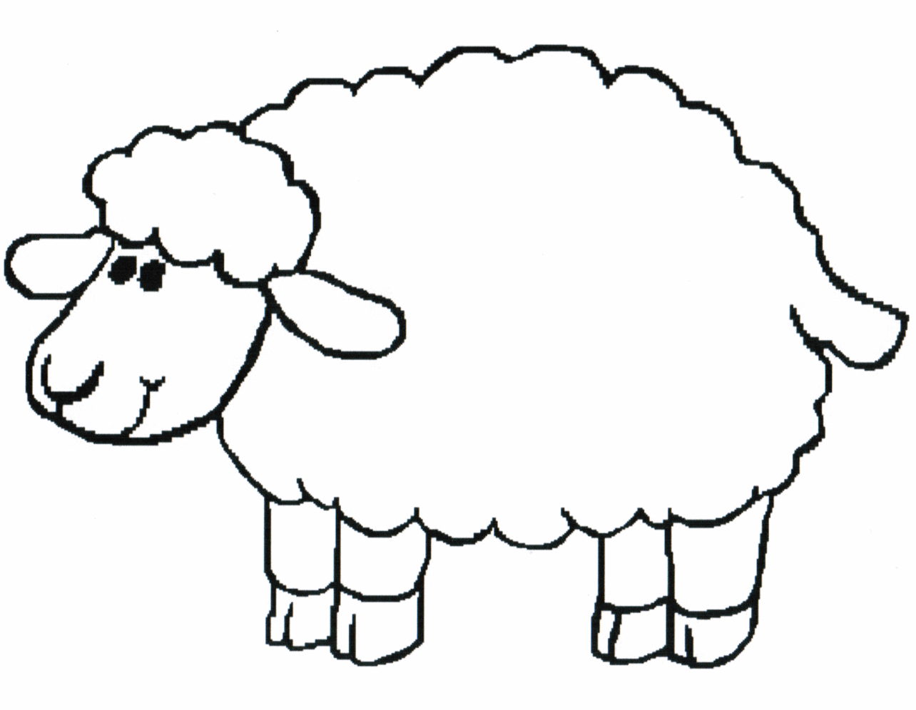 1284x996 How To Draw A Sheep Clipart Free To Use Clip Art Resource