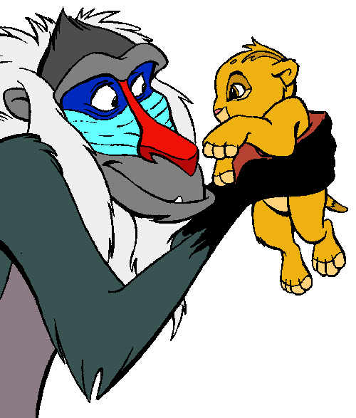 500x587 Lion King Clip Art