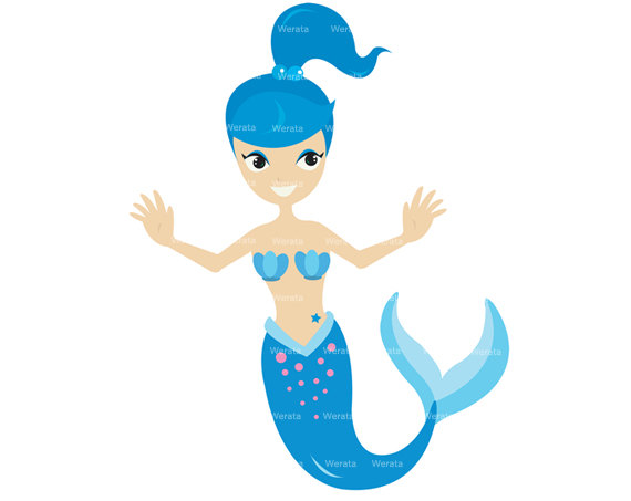 570x453 Top 90 Mermaids Clip Art