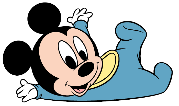 Baby Mickey Mouse Clipart | Free download on ClipArtMag