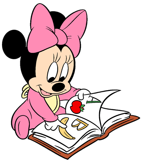 500x572 Baby Minnie Daisy Disney Back To School Clip Art Disney Clip
