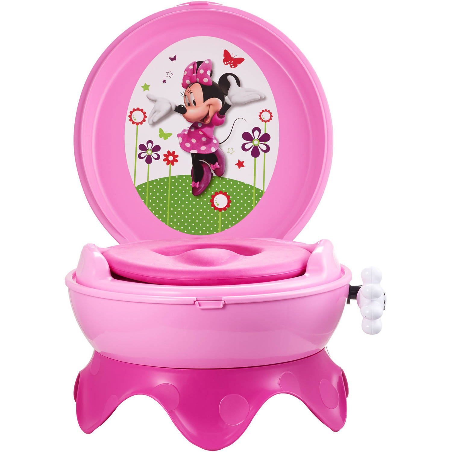 1500x1500 Disney Baby Minnie Mouse 3 In 1 Potty System Pink Squizzas!